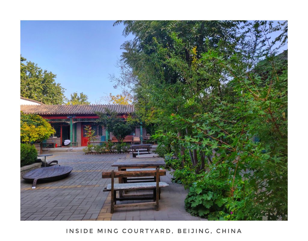 INSIDE MING COURTYARD, BEIJING, CHINA
